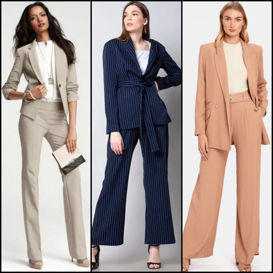 women's formal wear suits