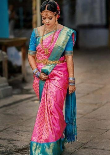South Indian Saree for Bride