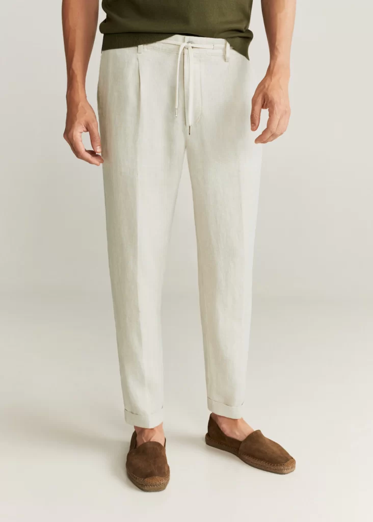 linen trousers for men