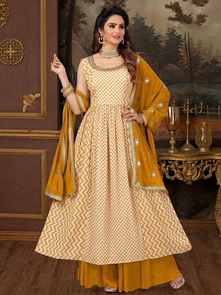 Punjabi suit gown dress discount