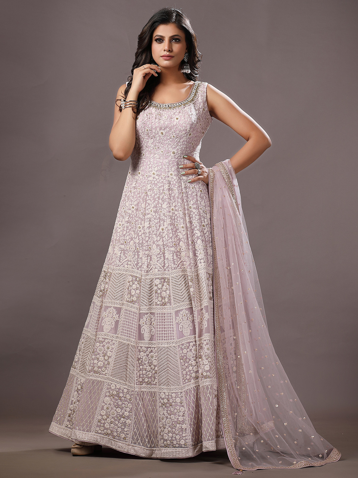 gown style anarkali