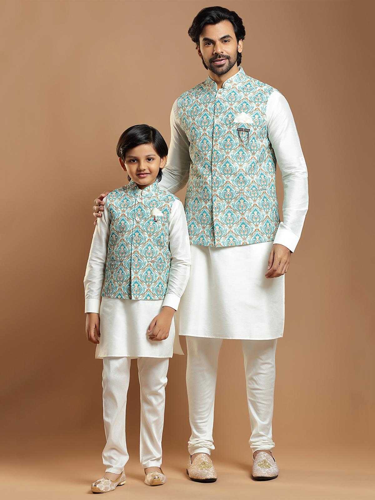 Father son Matching Eid Outfits