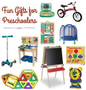 Preschool Gift Ideas for Kids: