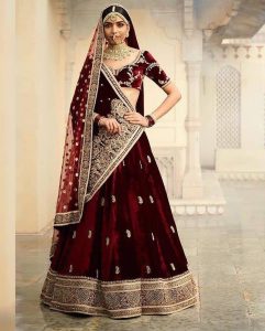 lehenga for winter wedding