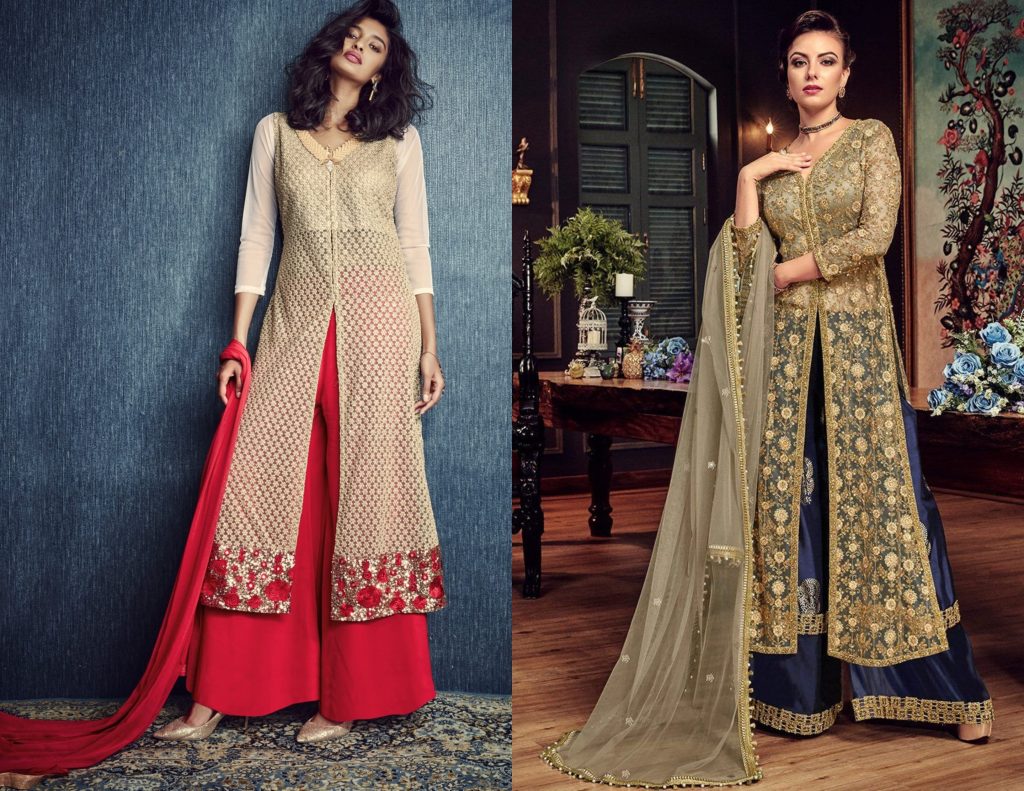 Top Trends And Latest Style of Palazzo Suits - 2021 – G3+ Fashion