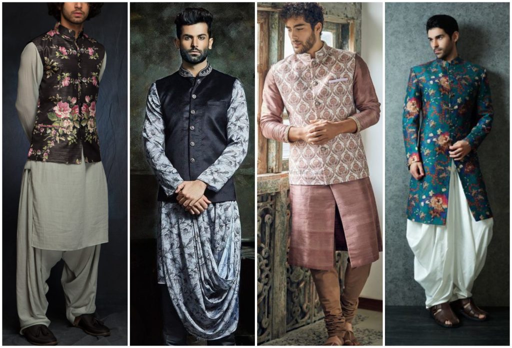 indo western outfits for mens, indo western wear for wedding, 