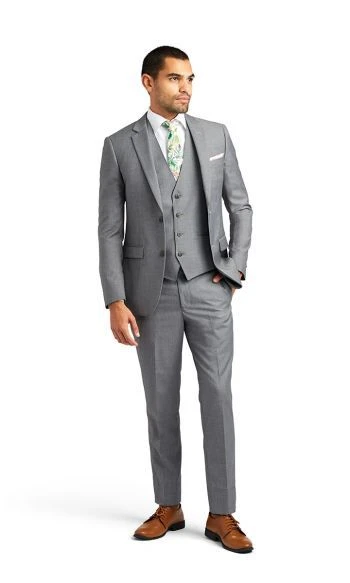 Grey Tuxedo Suits For Men