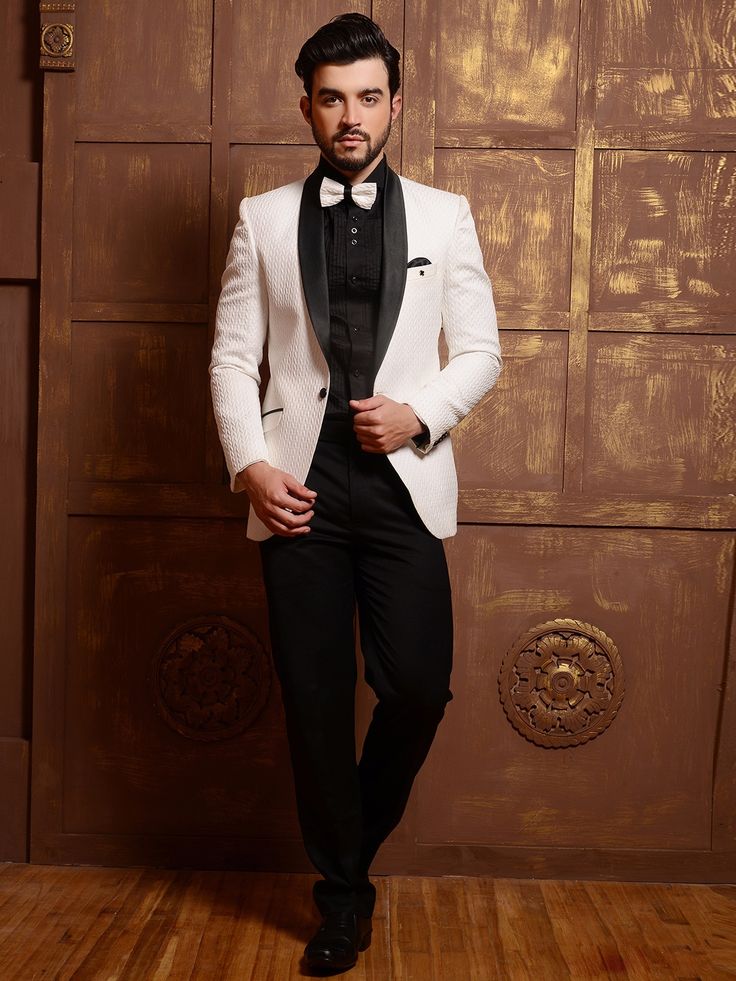 White Tuxedo Suits For Men