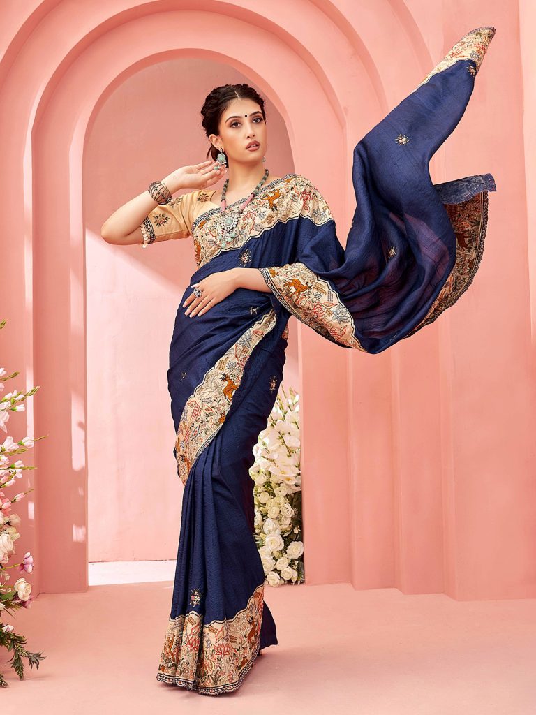 Winter wedding sarees 2024