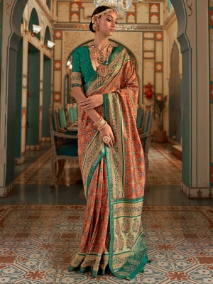 Wedding sarees of Gujarat - Patola sarees & Bandhani Sarees 2024