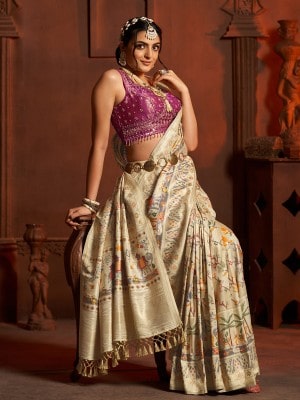Sarees for Engagement Ceremony for Bride to be