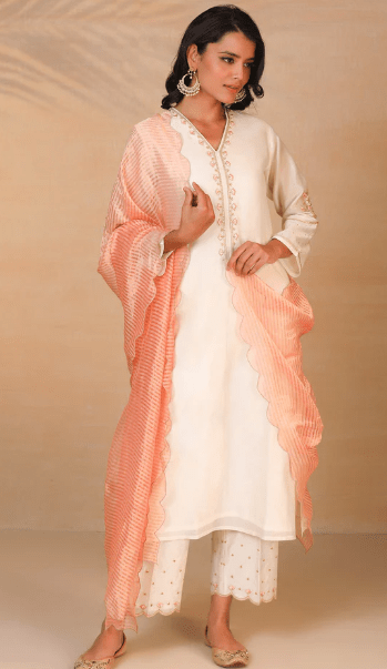 Peach Kurta sets or Salwar suits