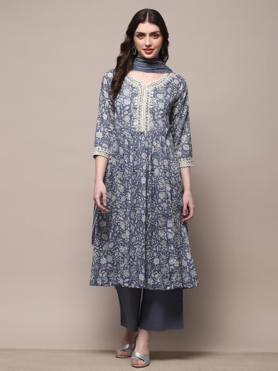 Loose fitted kurti with narrow Palazzo