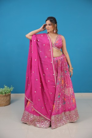 Lehenga choli in Modern Style