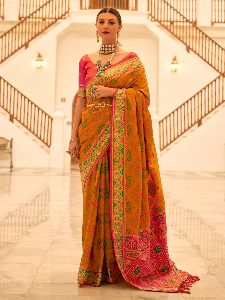 Patola Silk Sarees for Festivals