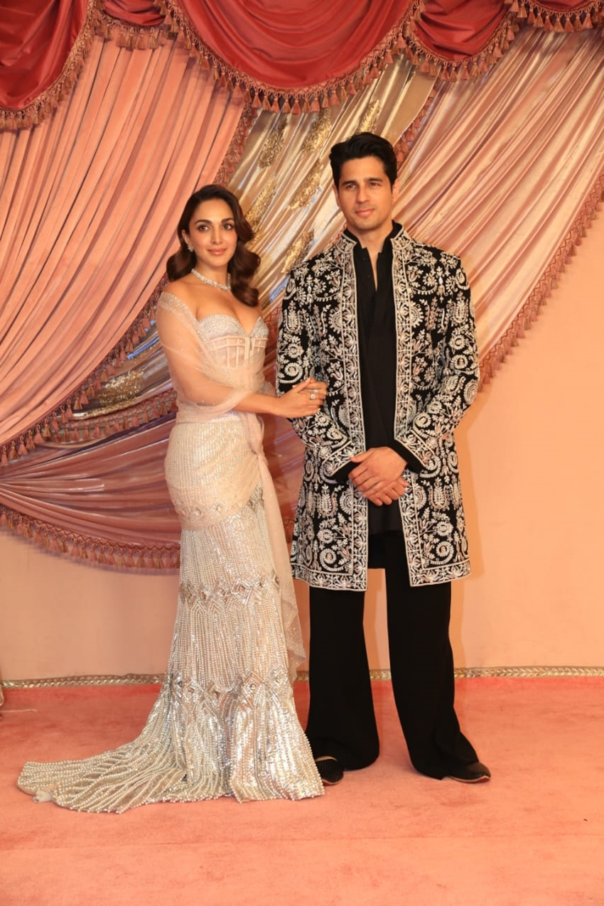 Kiara Advani's Corset Lehenga Choli for Sangeet