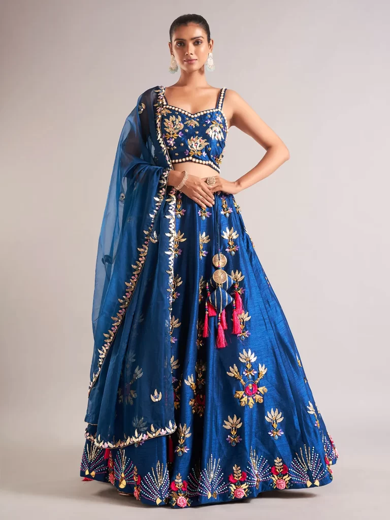 lehenga dupatta style