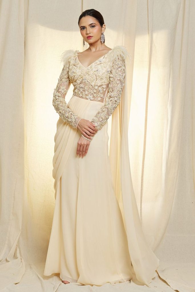 Indo western bridal gowns hotsell