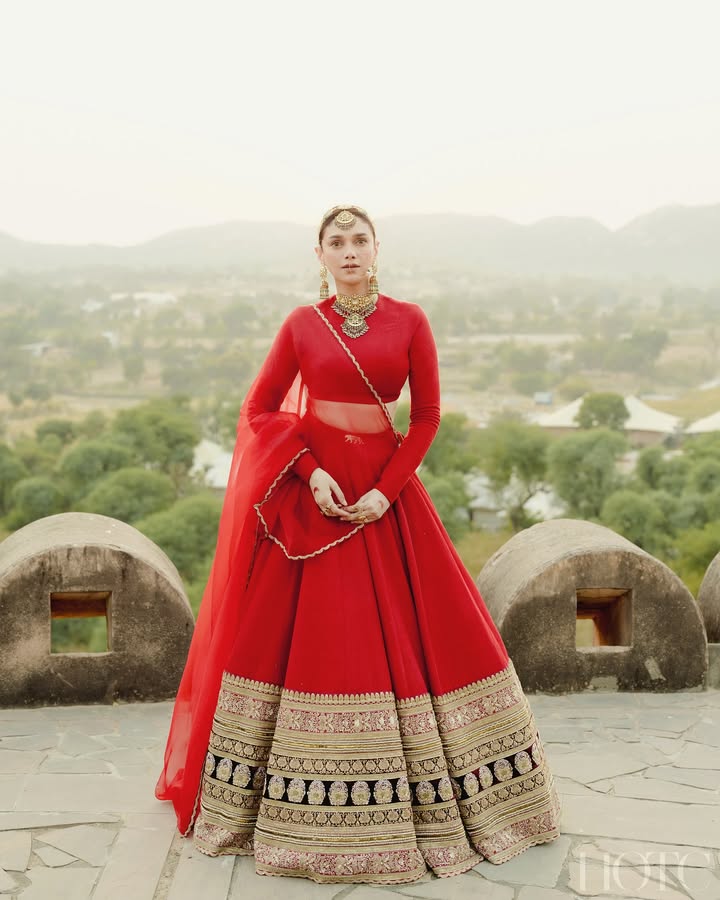 Minimal Embroidery Lehenga Trend 