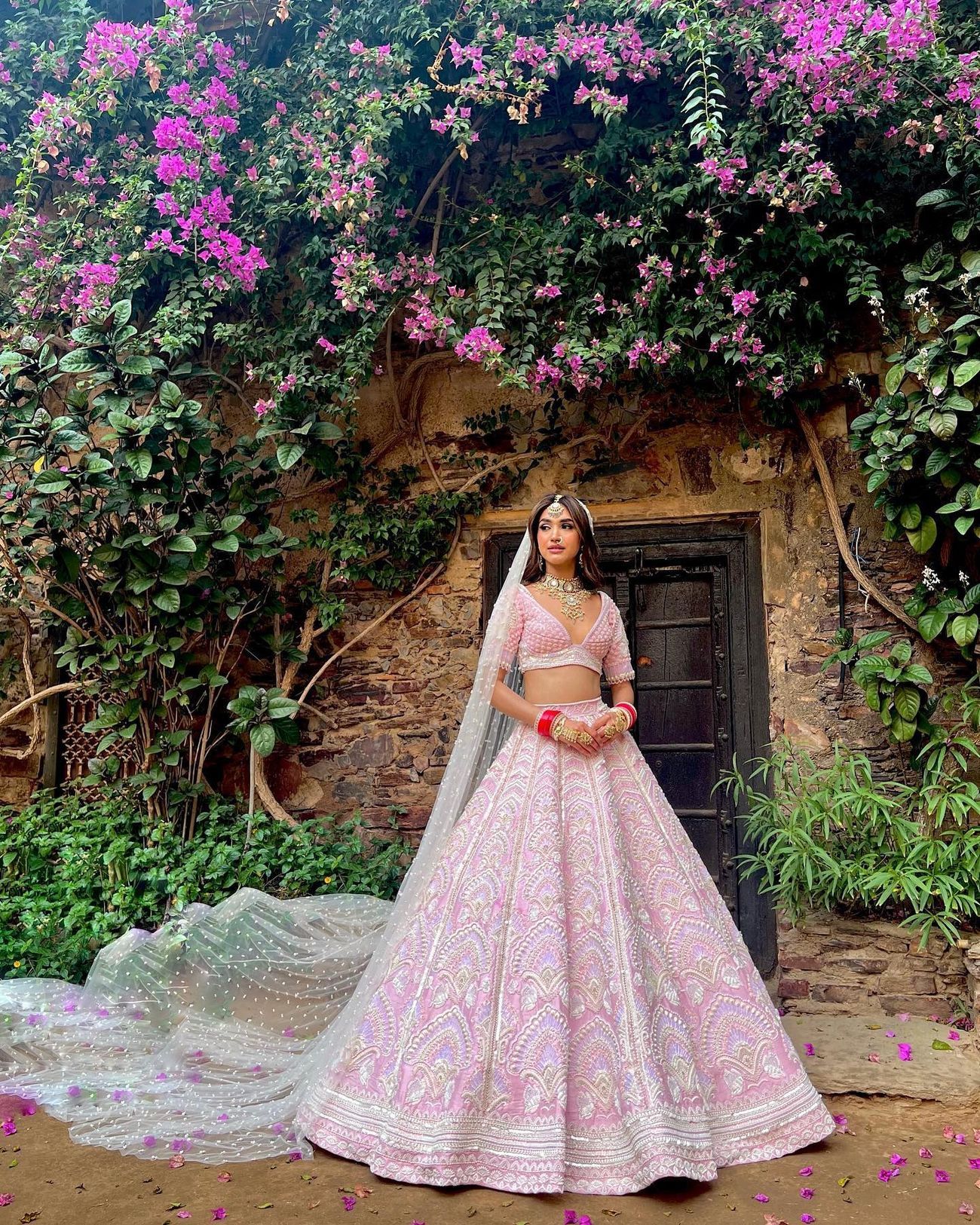 Bridal Light Pink Lehenga Trend