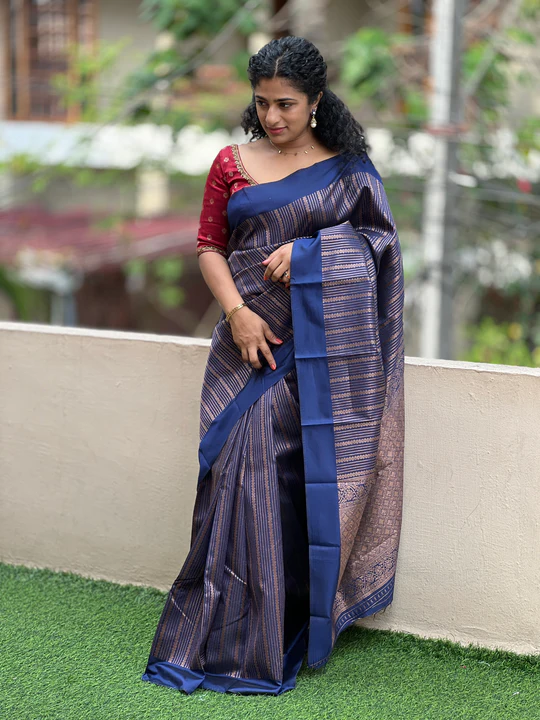 Horizontal Lines Patterns in Sarees