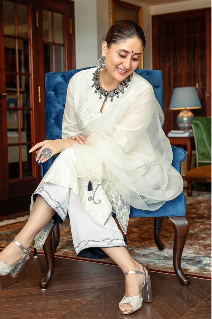 Straight-Cut Kurtas with Sharply Tailored Pants